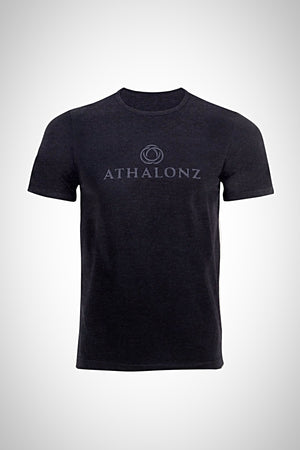 Athalonz Tri-Blend Crew Tee - Black/Grey