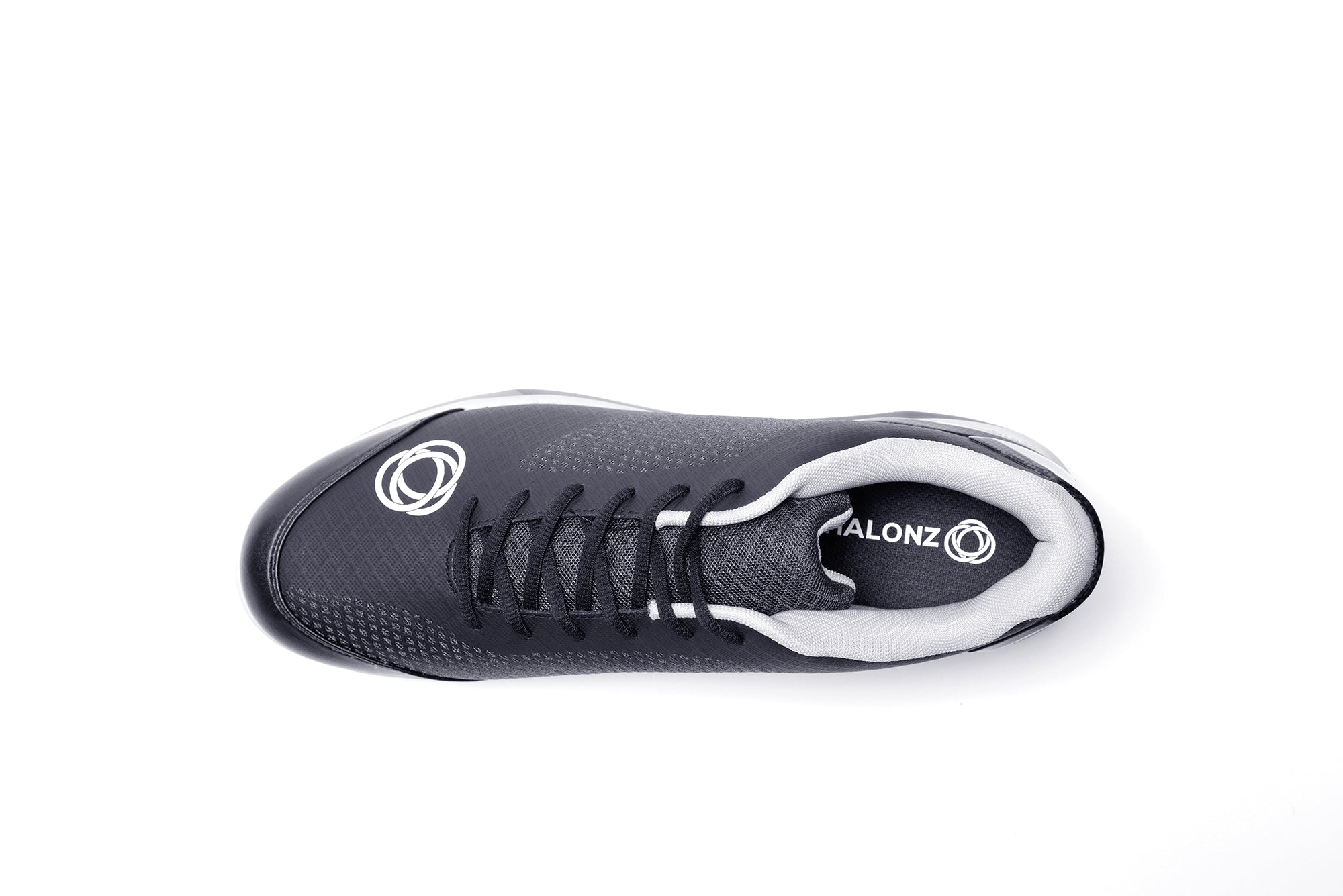 Athalonz Mens G-Force Athletic Baseball & Softball Cleats Size US 11 Performance Athalonz G-Force Turfs Mens Size 10.5 US Black Baseball  main image 4