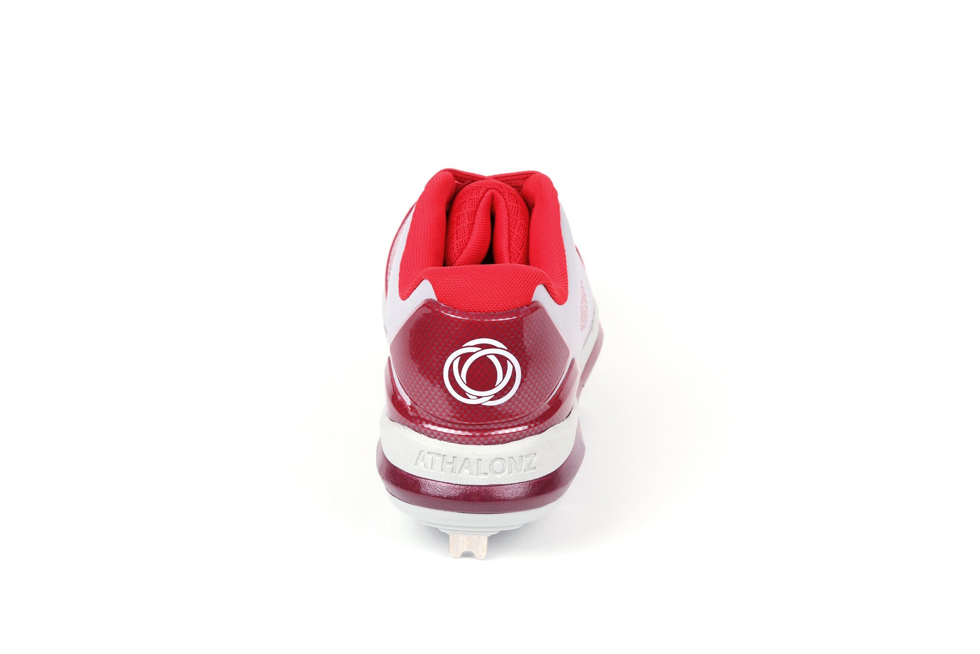 Red metal cleats store