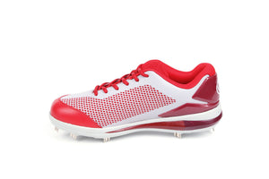 Athalonz GF1 Metal Baseball & Softball Cleats - Red