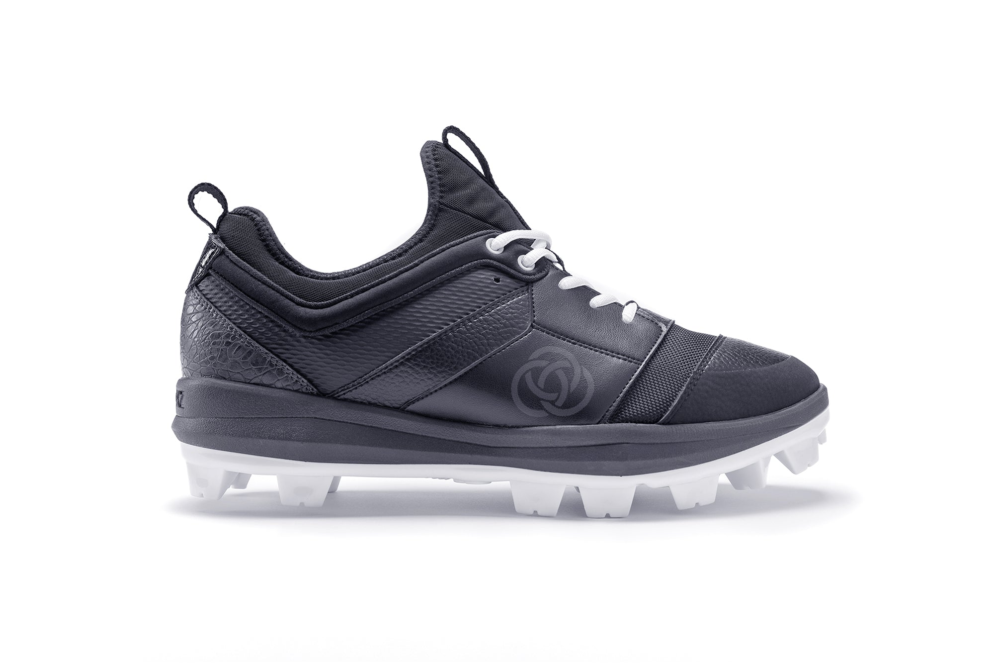 Athalonz GF2 Molded Baseball & Softball Cleats - Black