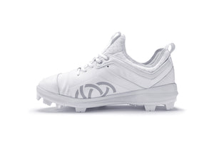 Athalonz GF2 Molded Baseball & Softball Cleats - White